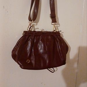 Etienne Aigner  Vintage genuine leather purse Oxblood
